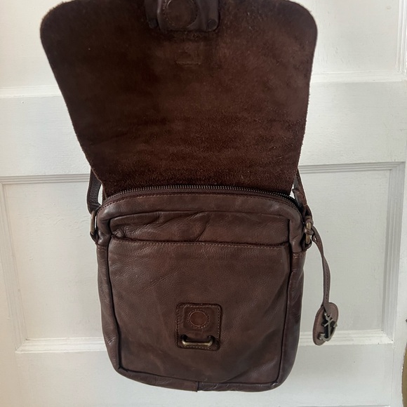 Harbour 2nd Dark Brown Leather Crossbody - Picture 4 of 7